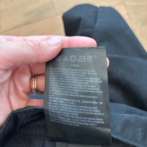 Volcom Shorts True To This Shorts Men's 31 Black Flat Front Chino Skateboarding - Picture 4 of 6